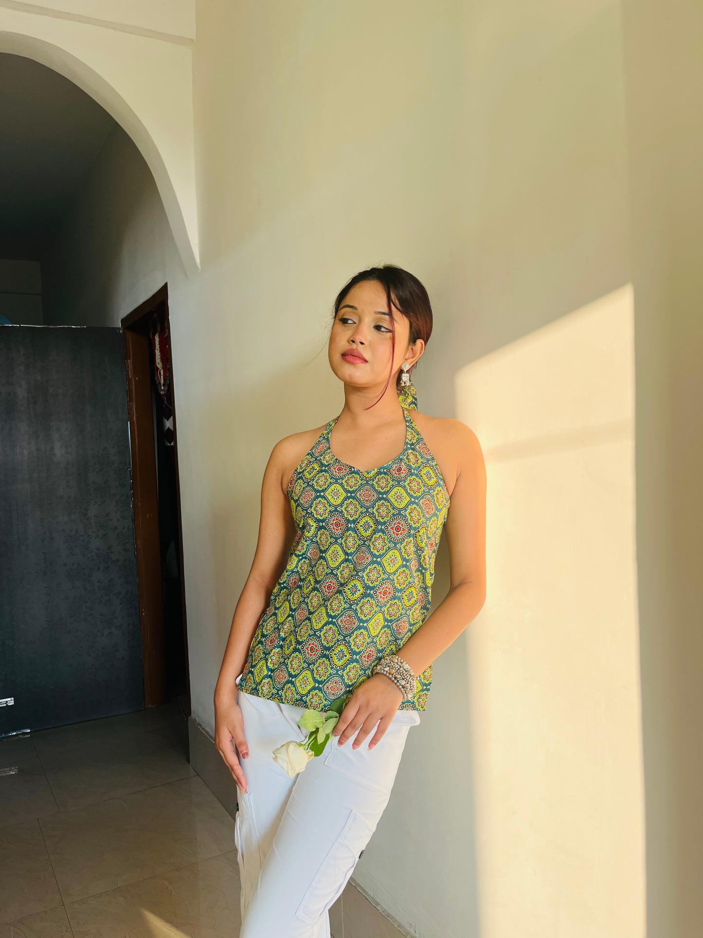 Shanaya Halter Top