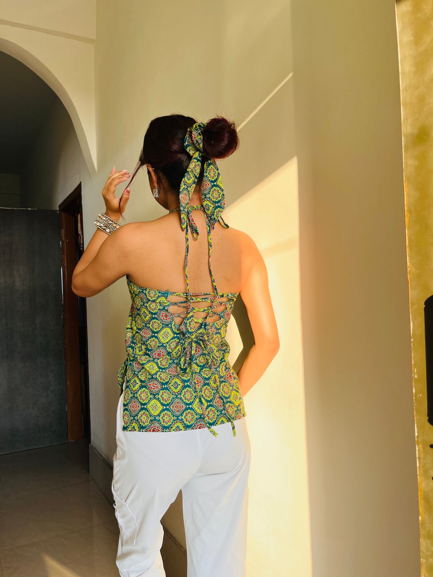 Shanaya Halter Top